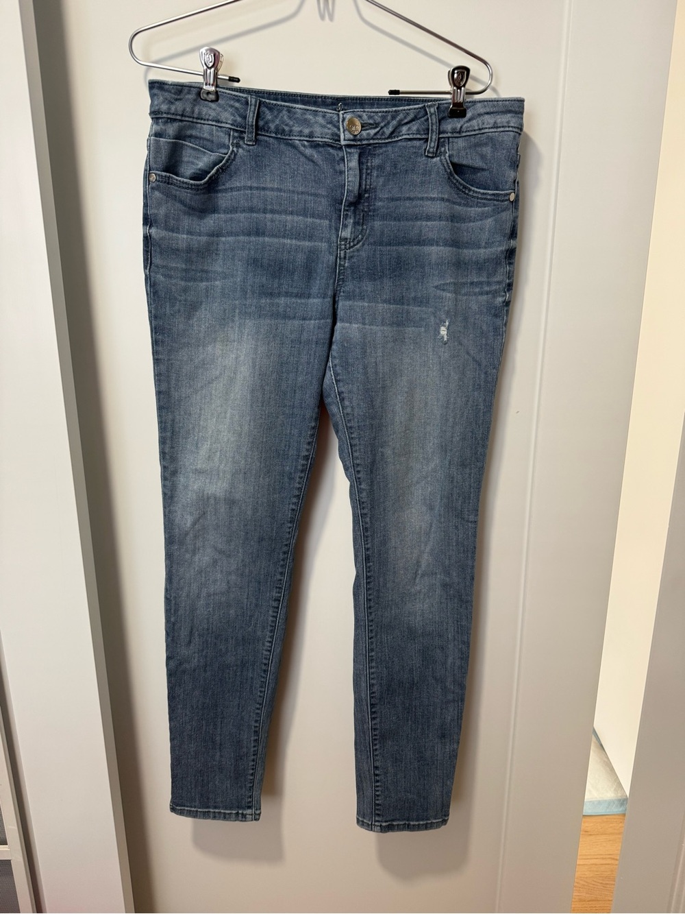 Simply Vera Vera Wang Women's Skinny Jeans in Blue Wash